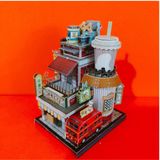  Mô Hình Kim Loại Lắp Ráp 3D MU Quán Trà Sữa Nhật Bản (69 mảnh, Travel to World - Japan Milk Tea Shop) YM-N104-F – MP936 
