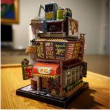  Mô Hình Kim Loại Lắp Ráp 3D MU Quán Trà Sữa Nhật Bản (69 mảnh, Travel to World - Japan Milk Tea Shop) YM-N104-F – MP936 