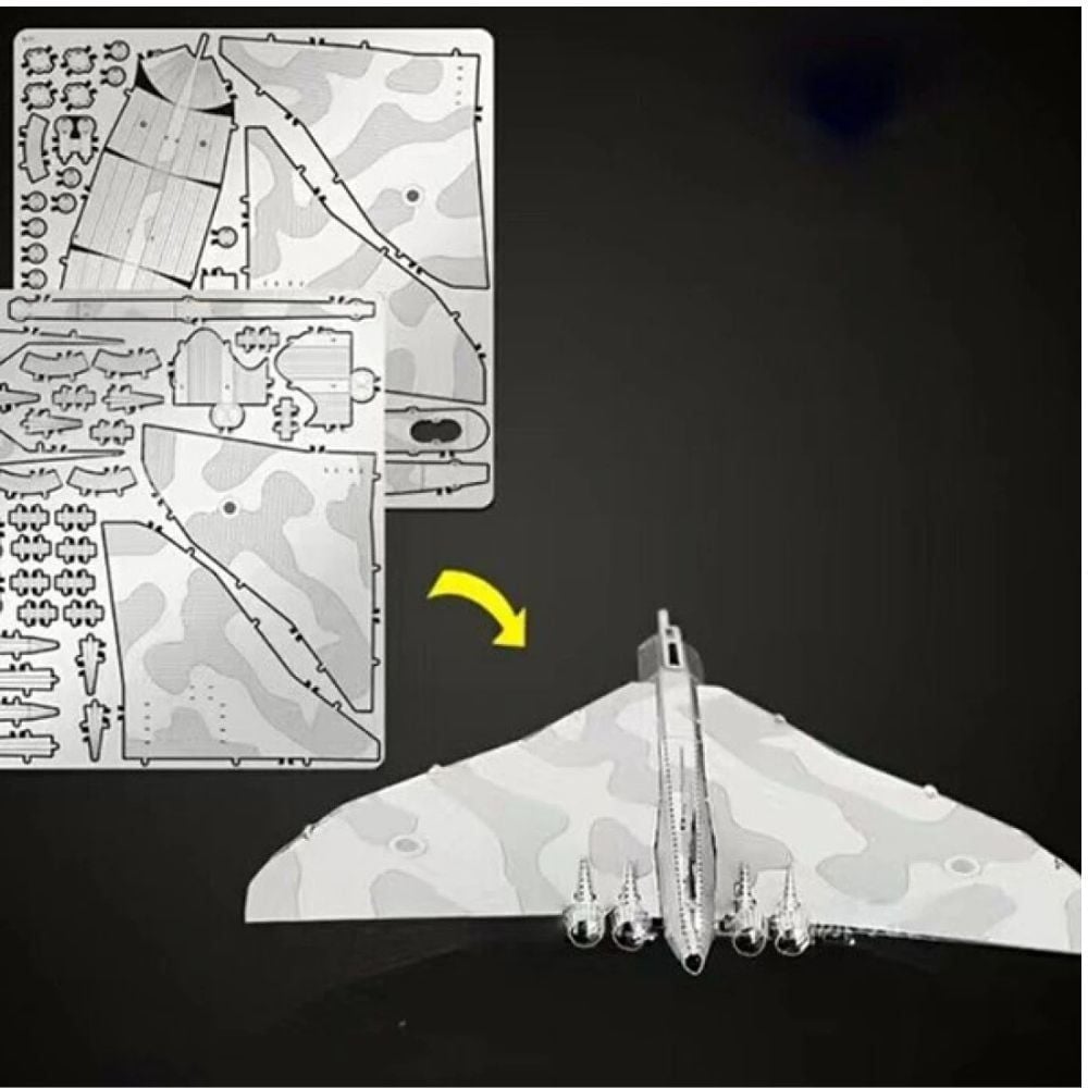  Mô Hình Kim Loại Lắp Ráp 3D Metal Works Tiêm kích Avro Vulcan – MP246 