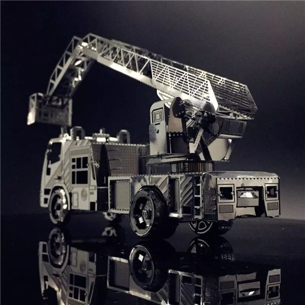  Mô Hình Kim Loại Lắp Ráp 3D Metal Works Xe Cứu Hỏa (35 mảnh, Fire Truck) – MP266 