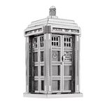  Mô Hình Kim Loại Lắp Ráp 3D Metal Works Bốt Cảnh Sát (35 mảnh, Police Box) – MP236 