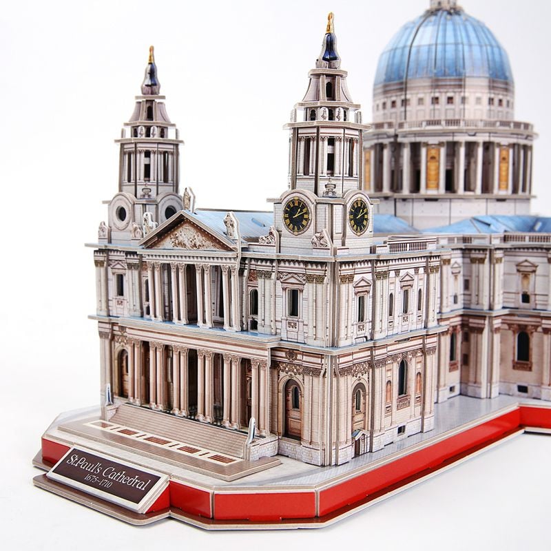  Mô Hình Giấy 3D Lắp Ráp CubicFun Nhà Thờ Thánh Paul (643 mảnh, St Paul's Cathedral) MC270h - PP034 