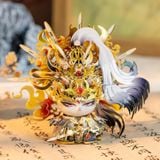  Mô Hình Kim Loại Lắp Ráp 3D MU Mèo Hoàng Đế (52 mảnh, The Emperor Kitty) YM-N146-N – MP1255 