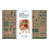  Mô Hình Gỗ 3D Lắp Ráp ROBOTIME DIY Dollhouse Nhà Tí Hon (221 mảnh, Sam's Study) DG102 – WP041 
