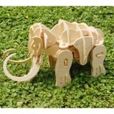  Mô Hình Gỗ 3D Lắp Ráp ROBOTIME Robotic Dinosaurs Voi Ma Mút (87 mảnh, Mammoth) A400 – WP040 