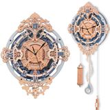  Mô Hình Gỗ 3D Lắp Ráp ROBOTIME ROKR Đồng Hồ Treo Tường Tình Yêu (231 mảnh, Romantic Note Wall Clock) LC701 – WP242 