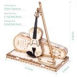  Mô Hình Gỗ 3D Lắp Ráp ROBOTIME ROKR Đàn (62 mảnh, Violin) TG604 – WP251 