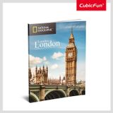  Mô Hình Giấy 3D Lắp Ráp CubicFun Tháp Đồng Hồ Big Ben (117 mảnh, National Geographic Big Ben Tower) DS0992h - PP064 