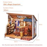  Mô Hình Gỗ 3D Lắp Ráp ROBOTIME ROLIFE Cửa Hàng Phép Thuật (148 mảnh, Kiki’s Magic Emporium) DG155 – WP244 