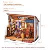  Mô Hình Gỗ 3D Lắp Ráp ROBOTIME ROLIFE Cửa Hàng Phép Thuật (148 mảnh, Kiki’s Magic Emporium) DG155 – WP244 