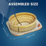  Mô Hình Giấy 3D Lắp Ráp CubicFun Đấu Trường La Mã (131 mảnh, National Geographic The Colosseum) DS0976h - PP057 