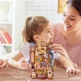 Mô Hình Gỗ 3D Lắp Ráp ROBOTIME ROKR Xưởng Sản Xuất Socola (420 mảnh, Marble Chocolate Factory) LGA02 – WP240 