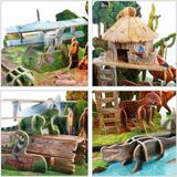  Mô Hình Giấy 3D Lắp Ráp CubicFun Khu Rừng Mưa Nhiệt Đới Amazon (43 mảnh, National Geographic Amazon Rain Forest) DS0979h - PP054 