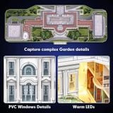  Mô Hình Giấy 3D Lắp Ráp CubicFun Nhà Trắng (151 mảnh, The White House) L529h - PP070 