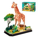  Mô Hình Giấy 3D Lắp Ráp CubicFun Con Hươu Cao Cổ (43 mảnh, Giraffe) P857h - PP004 