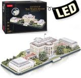  Mô Hình Giấy 3D Lắp Ráp CubicFun Nhà Trắng (151 mảnh, The White House) L529h - PP070 