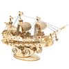 Mô Hình Gỗ 3D Lắp Ráp ROBOTIME Tàu Đánh Cá (188 mảnh, The Fishing Ship) TG308 - WP141
