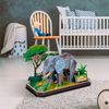  Mô Hình Giấy 3D Lắp Ráp CubicFun Con Voi (42 mảnh, Elephant) P858h - PP005 