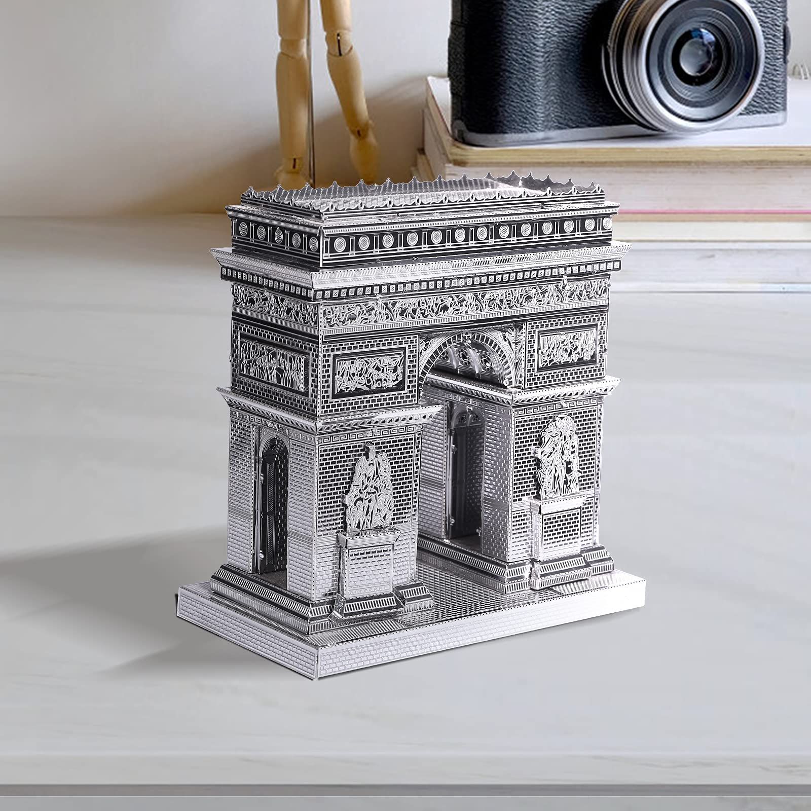  Mô Hình Kim Loại Lắp Ráp 3D Piececool Khải Hoàn Môn (41 mảnh, Arc De Triomphe) HP008-S – MP373 