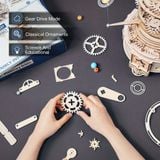  Mô Hình Gỗ 3D Lắp Ráp ROBOTIME ROKR Hành Tinh Hệ Mặt Trời (316 mảnh, Mechanical Orrery) ST001 – WP241 