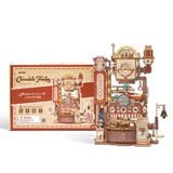  Mô Hình Gỗ 3D Lắp Ráp ROBOTIME ROKR Xưởng Sản Xuất Socola (420 mảnh, Marble Chocolate Factory) LGA02 – WP240 