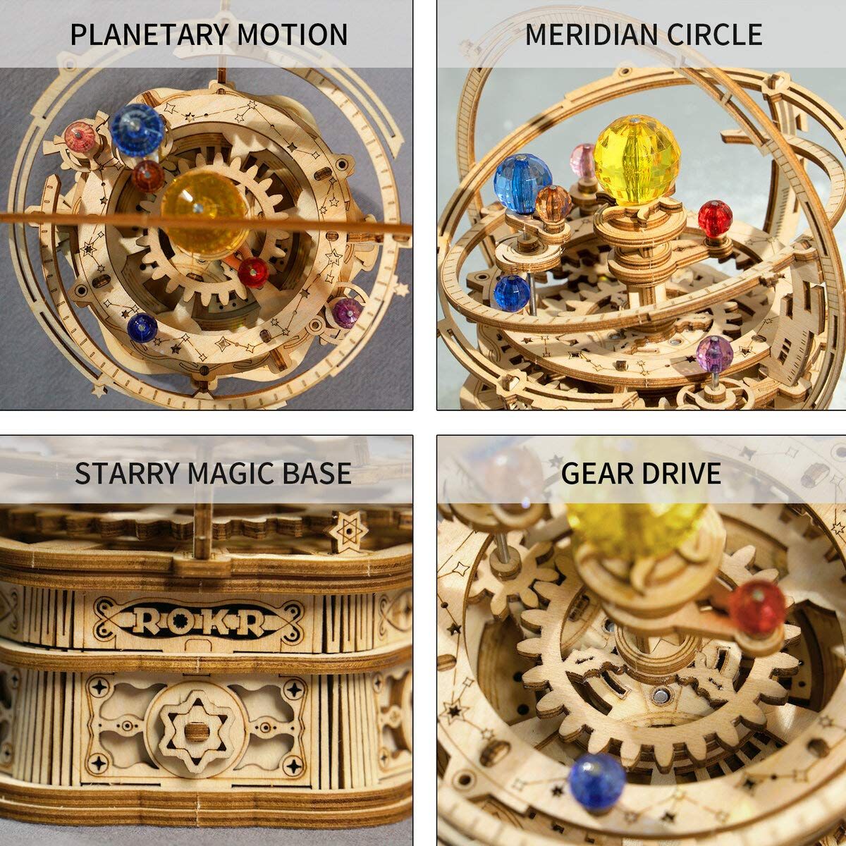  Mô Hình Gỗ 3D Lắp Ráp ROBOTIME Dải Ngân Hà Starry Night AMK51 - WP137 
