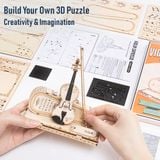  Mô Hình Gỗ 3D Lắp Ráp ROBOTIME ROKR Đàn (62 mảnh, Violin) TG604 – WP251 