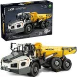  Mô Hình Nhựa 3D Lắp Ráp CaDA Xe Tải Tự Đổ 1:17 (3358 mảnh, Dump Truck, có motor) C61054 - LG0155 