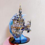  Mô Hình Kim Loại Lắp Ráp 3D MU Lâu Đài Đế Vương Atlantis (280 mảnh, Đế Mica Màu, Lost world Atlantis) YM-N117 – MP1005 