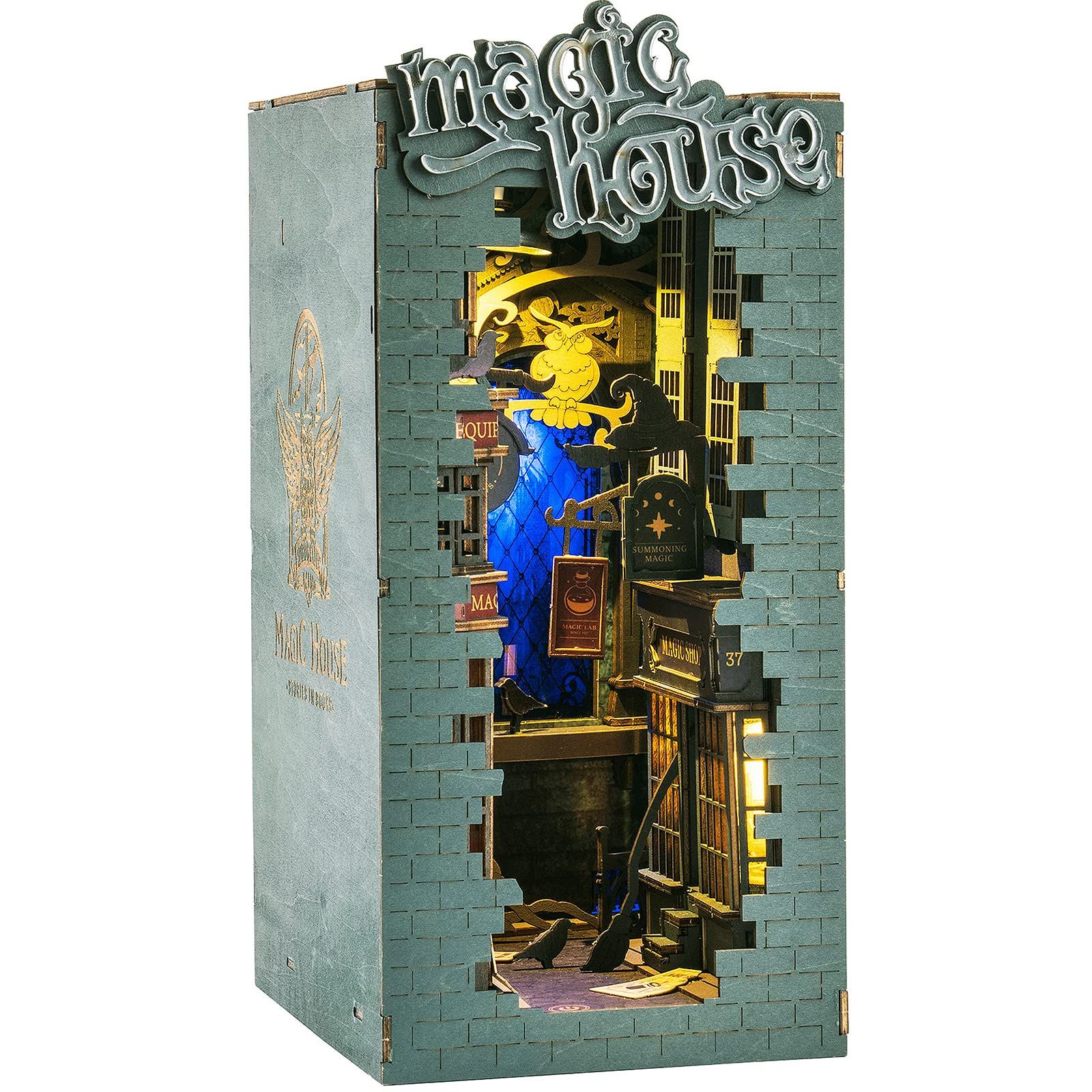  Mô Hình Gỗ 3D Lắp Ráp ROBOTIME ROLIFE Quyển Sách (216 mảnh, Magic House) TGB03 - WP255 