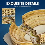  Mô Hình Giấy 3D Lắp Ráp CubicFun Đấu Trường La Mã (131 mảnh, National Geographic The Colosseum) DS0976h - PP057 
