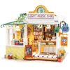 Mô Hình Gỗ 3D Lắp Ráp ROBOTIME Rolife Quán Bar Nhạc Nhẹ (149 mảnh, Light Music Bar) DG147 - WP211