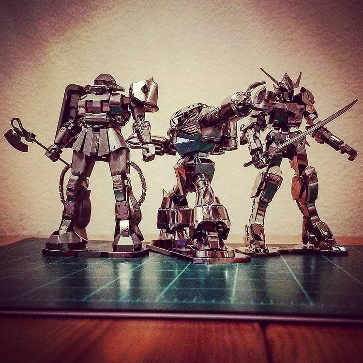  Mô Hình Kim Loại Lắp Ráp 3D Metal Head Gundam MSM-07 Z’Gok (120 mảnh) – MP205 