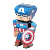  Mô Hình Kim Loại Lắp Ráp 3D Metal Earth CAPTAIN AMERICA (35 mảnh, CHIBI) – MP567 