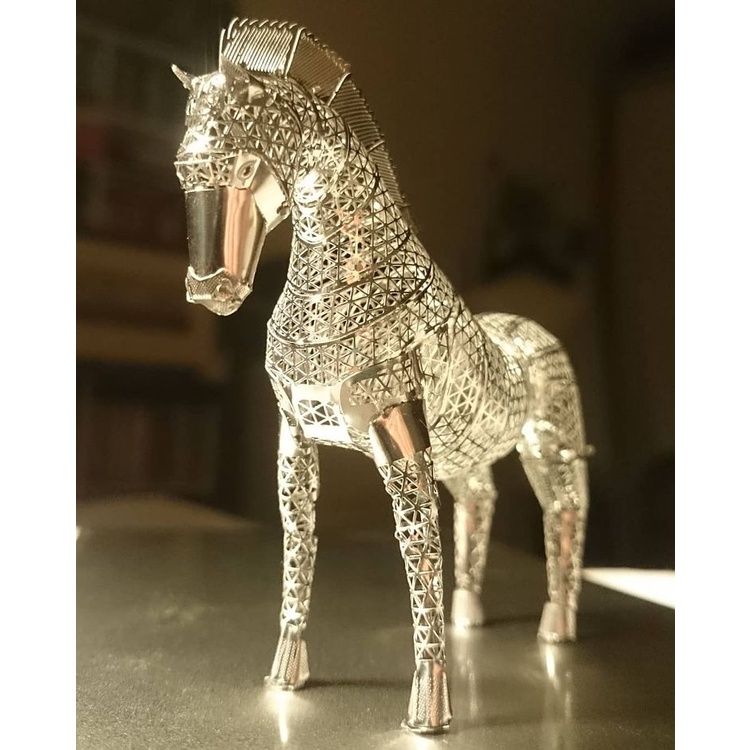  Mô Hình Kim Loại Lắp Ráp 3D Metal Mosaic Con Ngựa Horse – MP653 