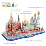  Mô Hình Giấy 3D Lắp Ráp CubicFun Moscow Cityline MC266h (204 mảnh) - PP031 