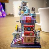  Mô Hình Kim Loại Lắp Ráp 3D MU Thế Giới Trò Chơi Nhật Bản (77 mảnh, Travel to World - Japan Games City) YM-N104-G – MP937 