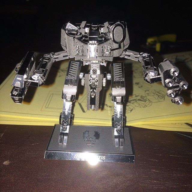  Mô Hình Kim Loại Lắp Ráp 3D Metal Mosaic UNSC Robot Mantis (100 mảnh) – MP1008 