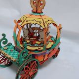  Mô Hình Gỗ 3D Lắp Ráp ROBOTIME Hộp Nhạc Xe Bí Ngô DIY Pumpkin Carriage Music Box AM41 – WP005 