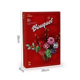  Mô Hình Nhựa 3D Lắp Ráp Panlos Bó Hoa Mùa Xuân 655002 (Spring Bouquet,1237 mảnh) – LG0077 