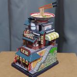  Mô Hình Kim Loại Lắp Ráp 3D MU Tiệm Mì Ramen Nhật Bản (61 mảnh, Travel to World - Japan Ramen Shop) YM-N104-E – MP935 