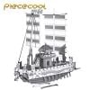 Mô Hình Kim Loại Lắp Ráp 3D Piececool Ốc Thuyền (73 mảnh, Panokseon) P021-S – MP439
