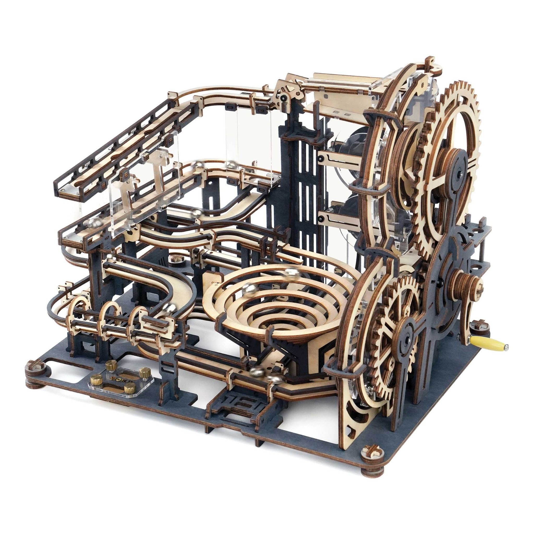  Mô Hình Gỗ 3D Lắp Ráp ROBOTIME ROKR Đường Trượt Bi Lăn (294 mảnh, Marble Night City) LGA01 – WP208 
