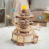  Mô Hình Gỗ 3D Lắp Ráp ROBOTIME ROKR Hành Tinh Hệ Mặt Trời (316 mảnh, Mechanical Orrery) ST001 – WP241 