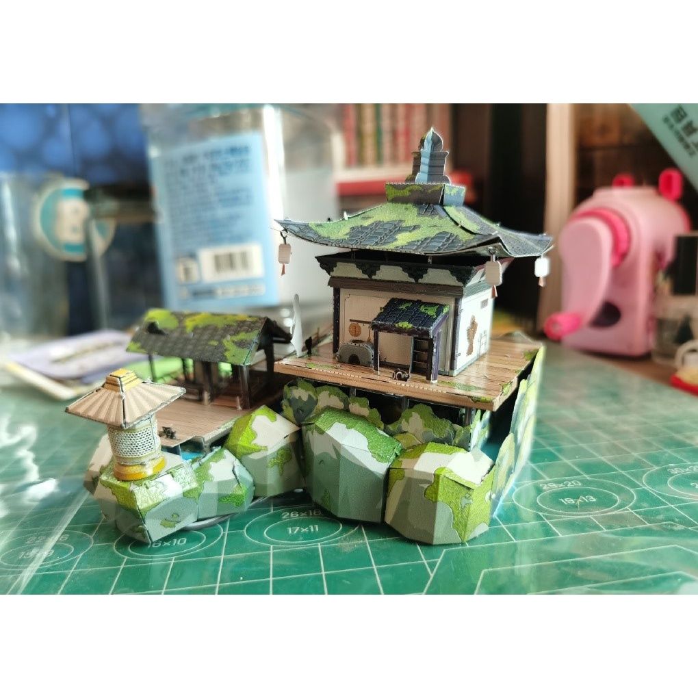  Mô Hình Kim Loại 3D Lắp Ráp MU Series La Tiểu Hắc Phòng Của Vô Hạn (73 mảnh, Legend Of Hei Wuxian’s Room) YM-N109 - MP911 