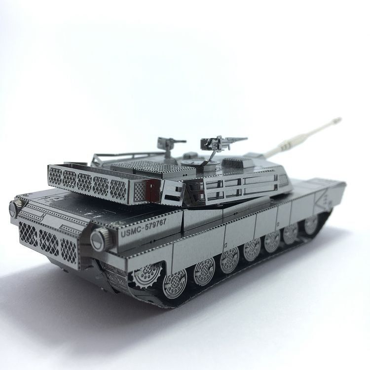  Mô Hình Kim Loại Lắp Ráp 3D Metal Mosaic Xe Tăng M1 Abrams – MP699 