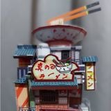  Mô Hình Kim Loại Lắp Ráp 3D MU Tiệm Mì Ramen Nhật Bản (61 mảnh, Travel to World - Japan Ramen Shop) YM-N104-E – MP935 