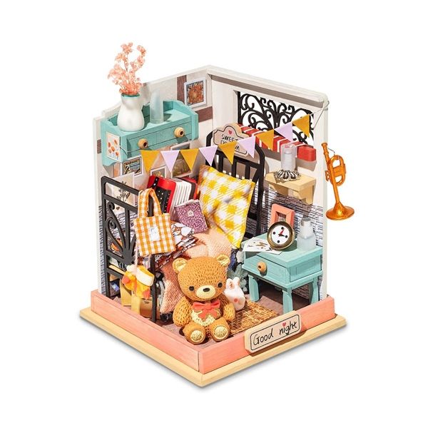  Mô Hình Gỗ 3D Lắp Ráp ROBOTIME Rolife Sweet Dream (Bedroom) DS016 - WP223 