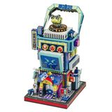  Mô Hình Kim Loại Lắp Ráp 3D MU Quán Karaoke Châu Âu (81 mảnh, Travel to World - Karaoke Bar) YM-N118-C – MP968 