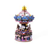  Mô Hình Gỗ 3D Lắp Ráp ROBOTIME Rolife Hộp Nhạc Vòng Xoay Ngựa Gỗ (Starry Night) AM44 – WP207 